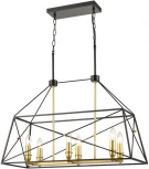 Подвесной светильник Vele Luce Clemente 10038 VL4272P06 (220V, на цепи, свеча)