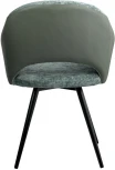 Стул Bradex Home Bruno зеленый шенилл с экокожей с поворотным механизмом (RF 0674)