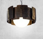 Подвесной светильник 2К Светомастерская Ferrum 011 CS201 (220V, на проводе, шар)