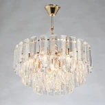 Подвесная люстра De City Бриз 111015807 (220V, хрусталь, на цепи)