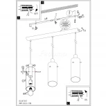 Подвесной светильник Eglo Montefino 97367