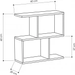 Стол приставной HOMEMANIA COFFEE TABLE LEVE