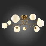 Потолочная люстра на штанге Evoluce Fantini SLE2211-302-09 (220V, шарики)