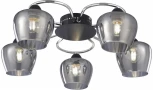 Потолочная люстра Arte Milano AMALFI 321508/5 CR+BK (220V)