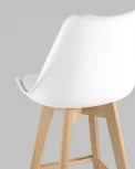 Стул барный Stool Group FRANKFURT белый УТ000025486