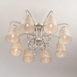 Потолочная люстра Eurosvet Liona 60065/8 серебро (220V)