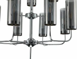 Люстра потолочная на штанге Balletto V000259 (13014/12R Chrome ) (220V)