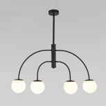 Потолочная люстра на штанге Eurosvet Cenacolo 30179/4 черный (220V)