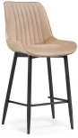 Полубарный стул Notta Седа К бежевый / черный 511169