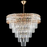 Подвесная люстра каскадная Reluce 02162-0.4-08 FGD (220V, хрусталь, на цепи)