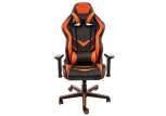 Компьютерное кресло Woodville Racer черное / оранжевое 1855
