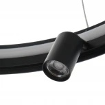 Подвесной светодиодный светильник со спотами MyFar James MR2200-1PL (на тросе, круглые, IP40)