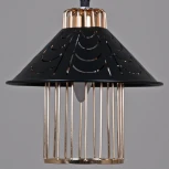 Подвесной светильник Reluce 02501-0.9-03 BK+GD (220V, на проводе)