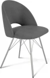 Стул SHT-ST34/S37 платиново-серый/хром лак Sheffilton 9002483401