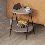 Стол приставной ESSEL SIDE TABLE (Бежевый) LEVE