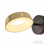 Бра Arte Milano 271079/1B BK/GD (LED, 220V, круглые)