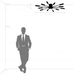 Потолочная люстра на штанге Ragno 732123 Lightstar