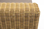 Лаунж-зона из искусственного ротанга, цвет соломенный 4SIS Боно BS3C2T-4-SET