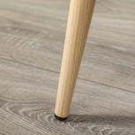 Стул R-Home Lars тёмно-зеленый/нат.дуб