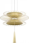 Подвесной светильник Loft It Star 10141B/400 Gold (220V, на тросе, круглые, летающая тарелка)