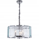 Подвесная люстра Divinare Ostin 1100/02 SP-5 (220V, хрусталь, на цепи)