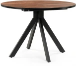 Деревянный стол Woodville Бетина дерево / черный 504208
