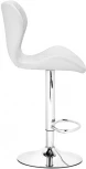 Барный стул Woodville Porch chrome / white 15646