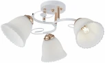 Потолочная люстра на штанге Arte Milano AMALFI-325395 325395/3A WH+FG (220V)