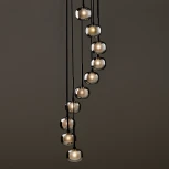 Подвесной светильник каскадный Freya Shimmer FR5435PL-10B (220V, на проводе)