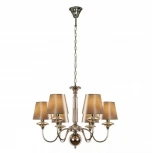 Подвесная люстра iLamp Rolling P2406-6 Nickel (220V, на цепи)