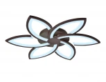 Потолочная люстра Ambrella Acrylica FA447 (регулировка яркости, LED, 220V, пульт управления, управление смартфоном, умный дом - PC.Lamper, цветы)