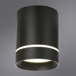 Накладной точечный светильник Arte Lamp Elle A1949PL-1BK (LED, 220V, круглые)