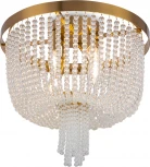 Потолочная люстра Freya Ornament FR1008CL-04BS (220V, хрусталь)