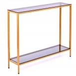 Консольный стол AllConsoles 1082-CG grey золотой
