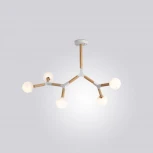 Люстра на штанге Formula 5 Lamps ImperiumLoft Formula01 (207821-26) (220V, шарики)