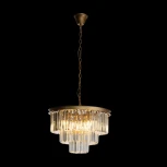 Подвесная люстра каскадная Loft IT Prism Clear 10019/500C (220V, хрусталь, на цепи)