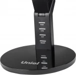 Офисная настольная лампа Uniel TLD-570 Black/LED/500Lm/2700-5500K/Dimmer (сенсорный выключатель)