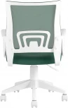 Кресло офисное TopChairs ST-BASIC-W зеленый крестовина пластик белый УТ000035495