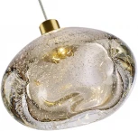 Подвесной светильник Odeon Light Mela 7044/4L серый/бронзов/металл/стекло LED 4W 3000K 220V (на проводе, круглые)