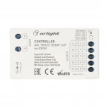 Контроллер ARL-SIRIUS-RGBW-SUF (12-24V, 4x4A, 2.4G) (IP20 Пластик) 032351 Arlight