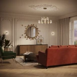 Подвесная люстра ярусная Maytoni Arana MOD401PL-L108BS3K (LED, 220V, на тросе)