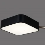 Потолочная люстра на штанге светодиодная Reluce 03360-0.3-03 BK+FGD