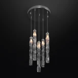 Подвесной светильник Eurosvet Lynn 50381/5 хром (220V, на проводе)