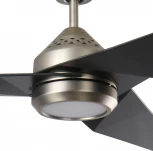 Потолочная люстра с вентилятором Kichler Jade KLF-JADE-60-AP (LED, 220V, пульт управления, вертолет)