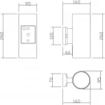 Архитектурная подсветка Maytoni Rando O419WL-02W (220V, круглые, IP54)