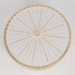 Потолочный светильник круглый Citilux Портал CL324152 (220V, хрусталь K9)