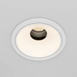 Встраиваемый светильник под гипсокартон Wise 4000K 10W Maytoni DL057-10W4K-W (LED, 220V, круглые)