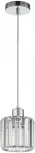 Подвесной светильник Escada Adorn 10192/1S Chrome 1х60Вт Е27, металл/стекло, хром