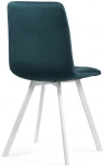 Стул Notta на металлокаркасе Чилли белый / морская волна 489707
