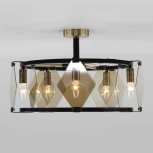 Потолочная люстра на штанге Aragon 60116/5 (220V, свеча, круглые)